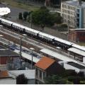 Le train en gare de Calais