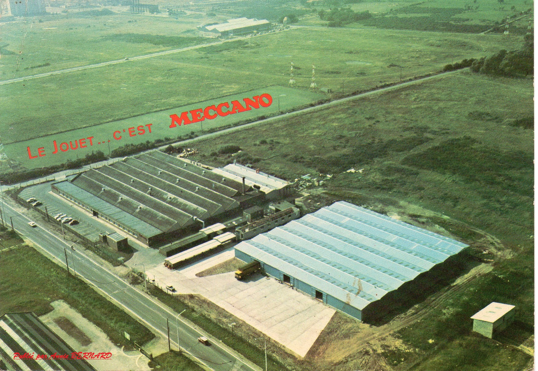 Usine Meccano ouverte en 1959 à Calais au Beau-Marais