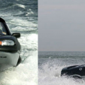 En 2004, Richard Branson a traversé la Manche à bord de cette voiture amphibie
