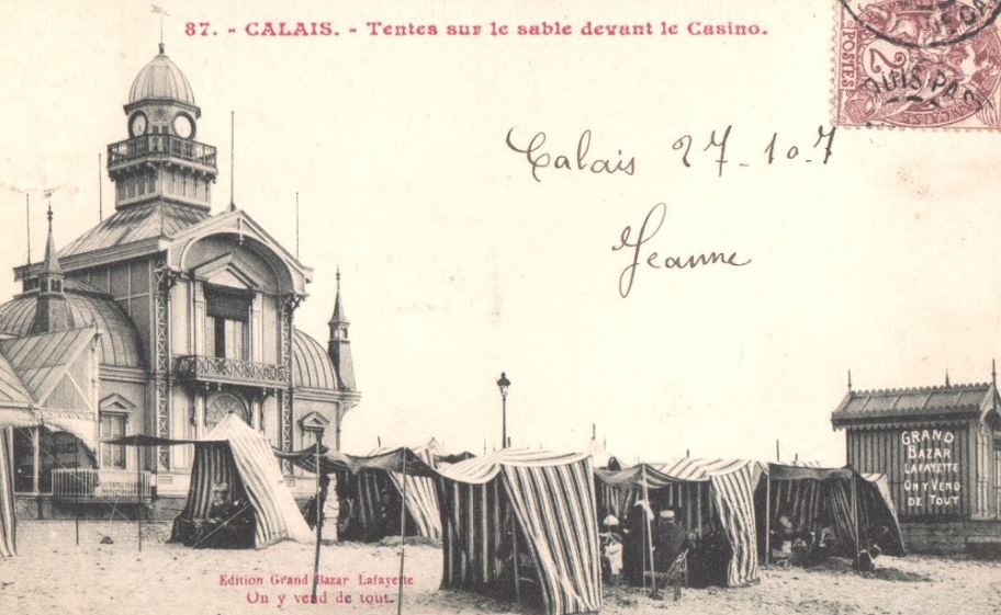 Carte postale datée de 1907