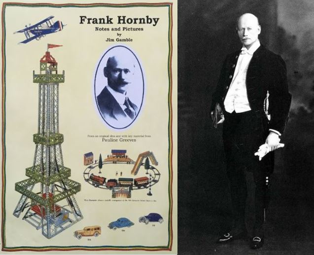Frank Hornby, anglais et inventeur du Meccano (1863-1936) marque déposée en 1907