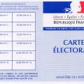  Carte d'électeur