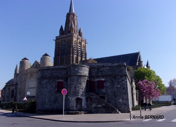 Belle vue sur Notre-Dame de Calais