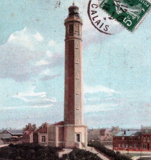 Carte ancienne sur le phare