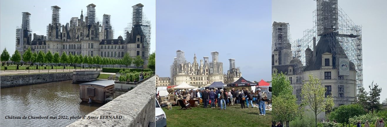 Château de Chambord en mai 2022