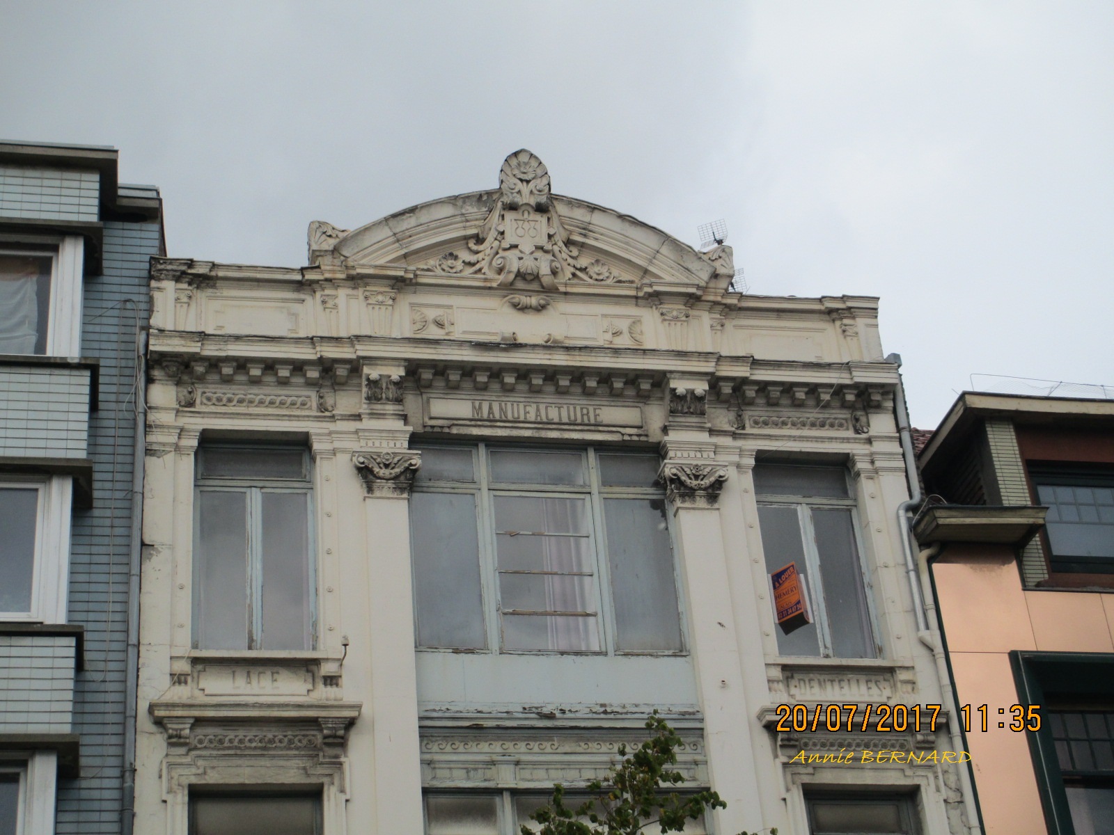 Immeuble construit en 1881 pour un dentelier
