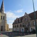 Mairie et Eglise de Oye- Plage