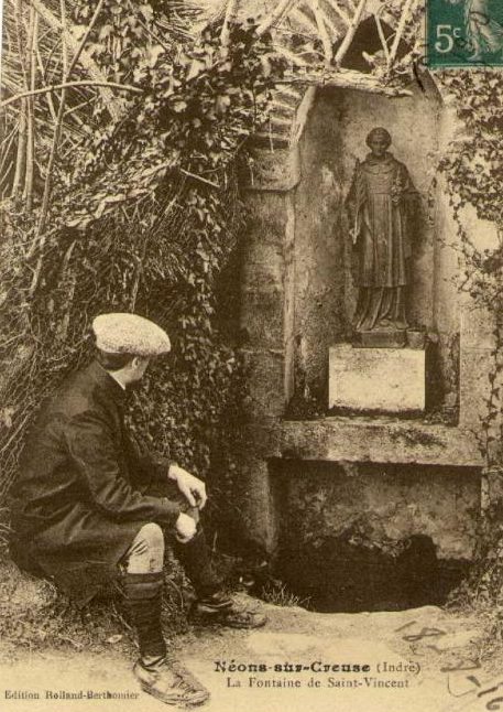 La fontaine de Saint-Vincent