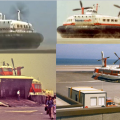 Les hovercrafts traversaient la Manche depuis Calais