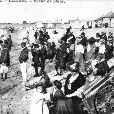 Plage de Calais autrefois