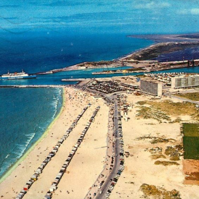 Plage de Calais autrefois