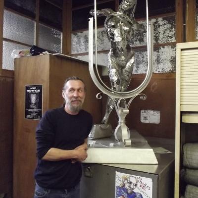 Sacha FASQUEL, calaisien et sculpteur de métaux