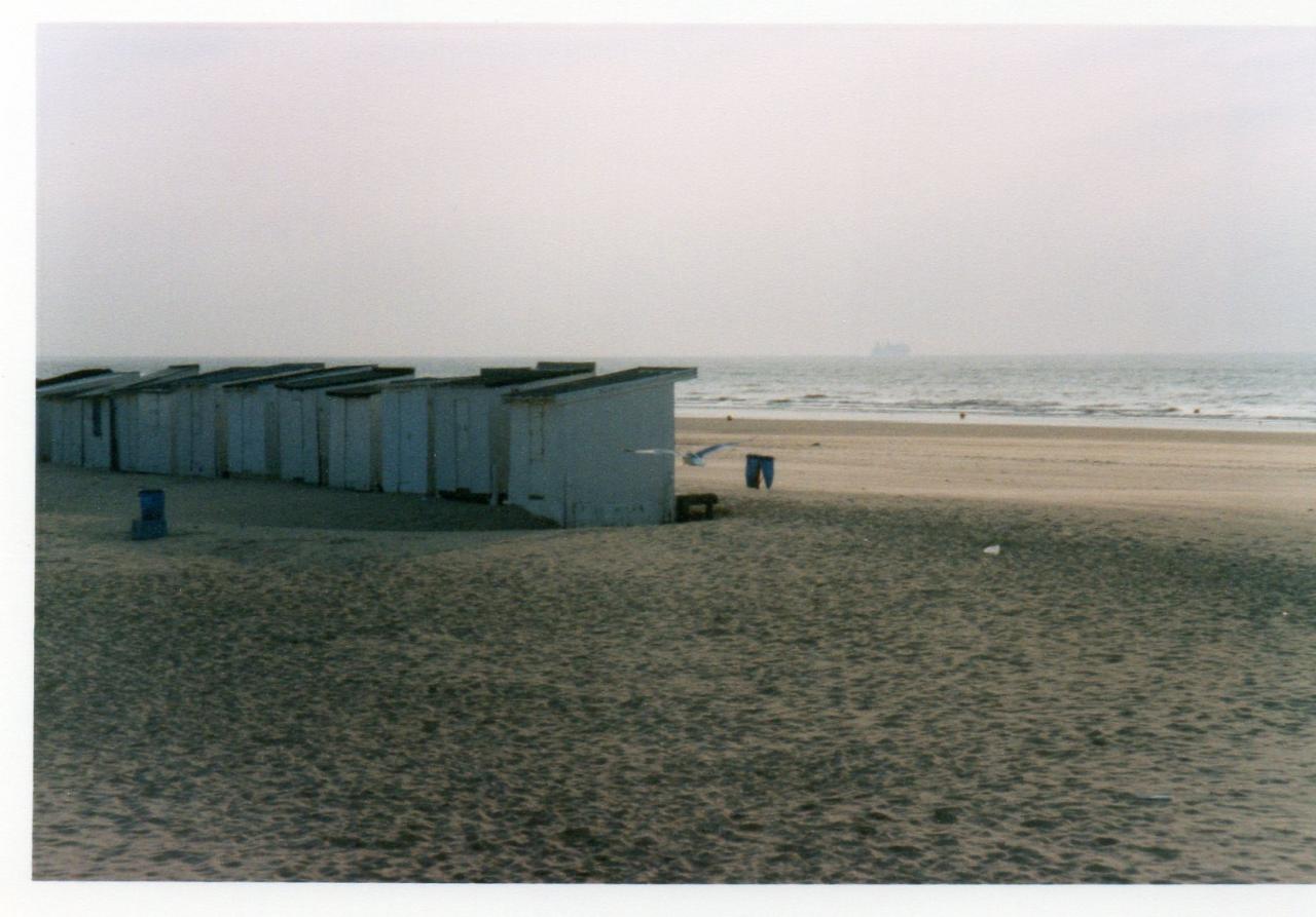 Rétro, la plage de Calais