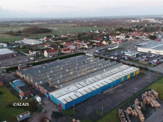 L'usine Meccano de Calais en 2023 dans le quartier du Beau-Marais