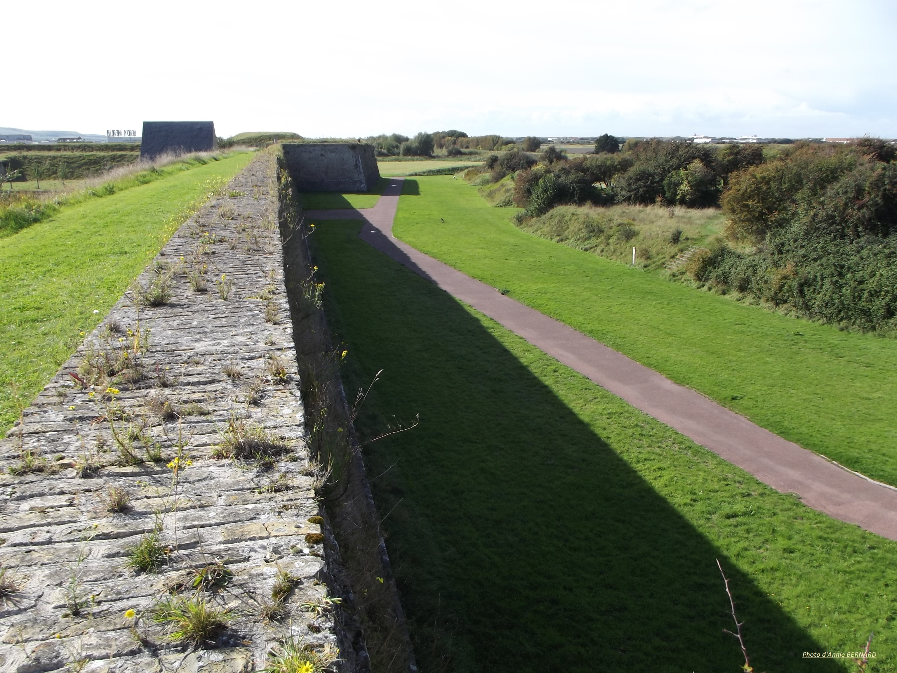 Une des murailles du Fort 