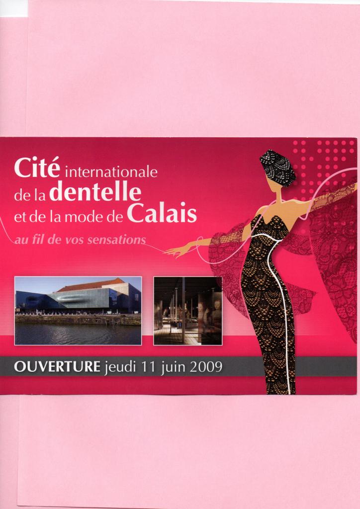 Exposition à la Cité de la Dentelle de Calais en 2009