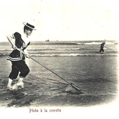 Plage de Calais autrefois