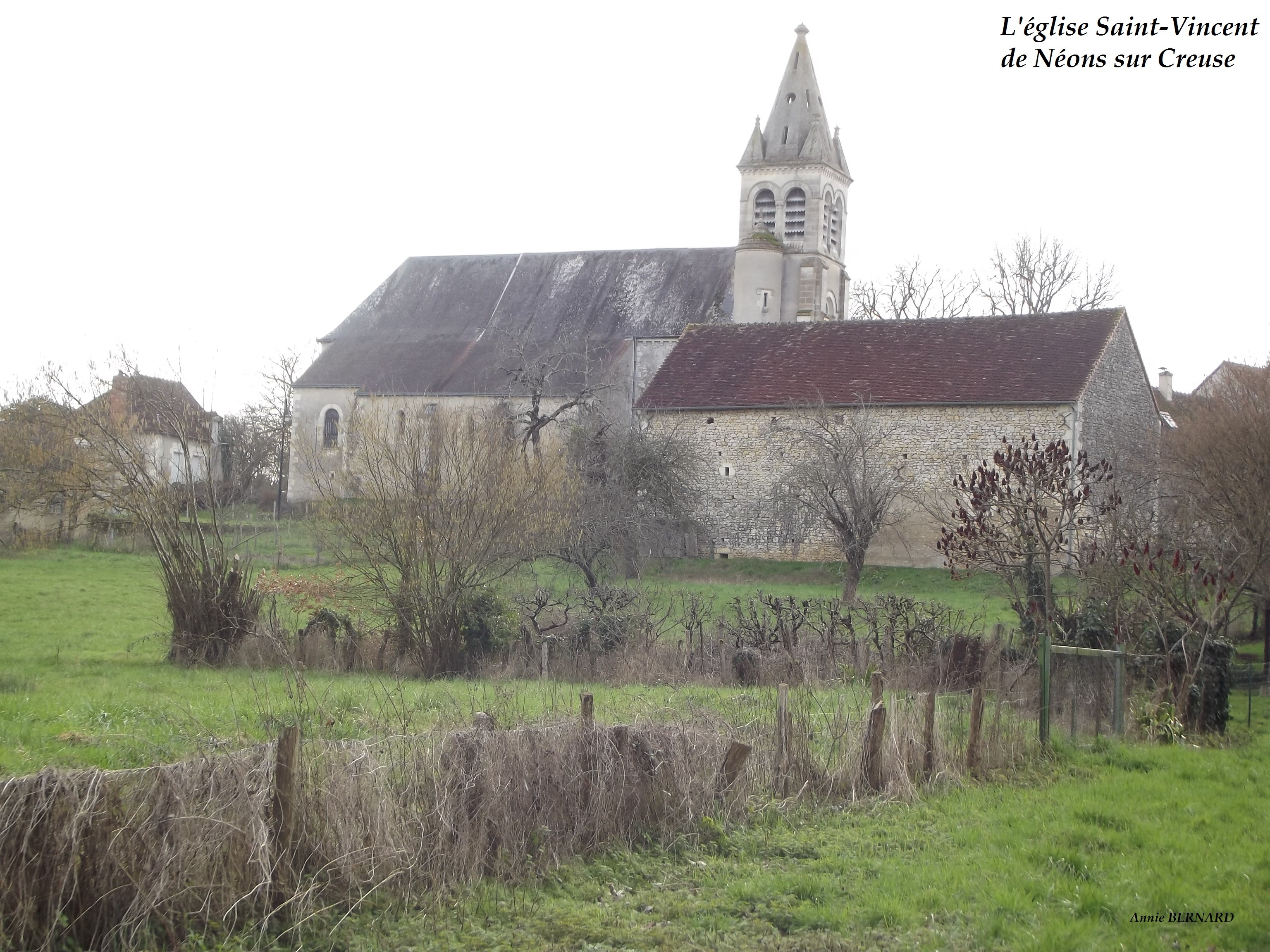 L'église de Néons sur Creuse