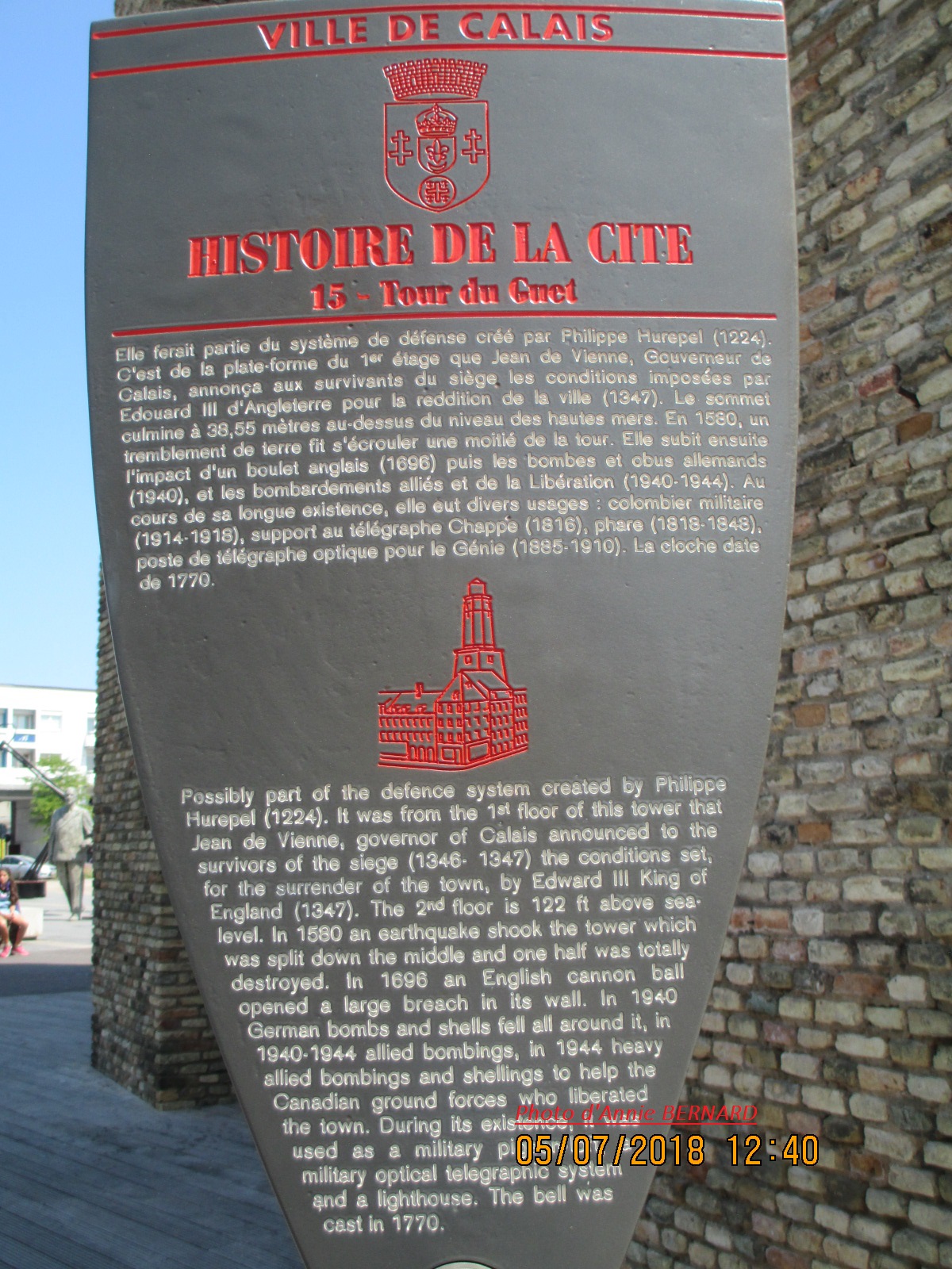  La Tour du Guet de l'an 1224