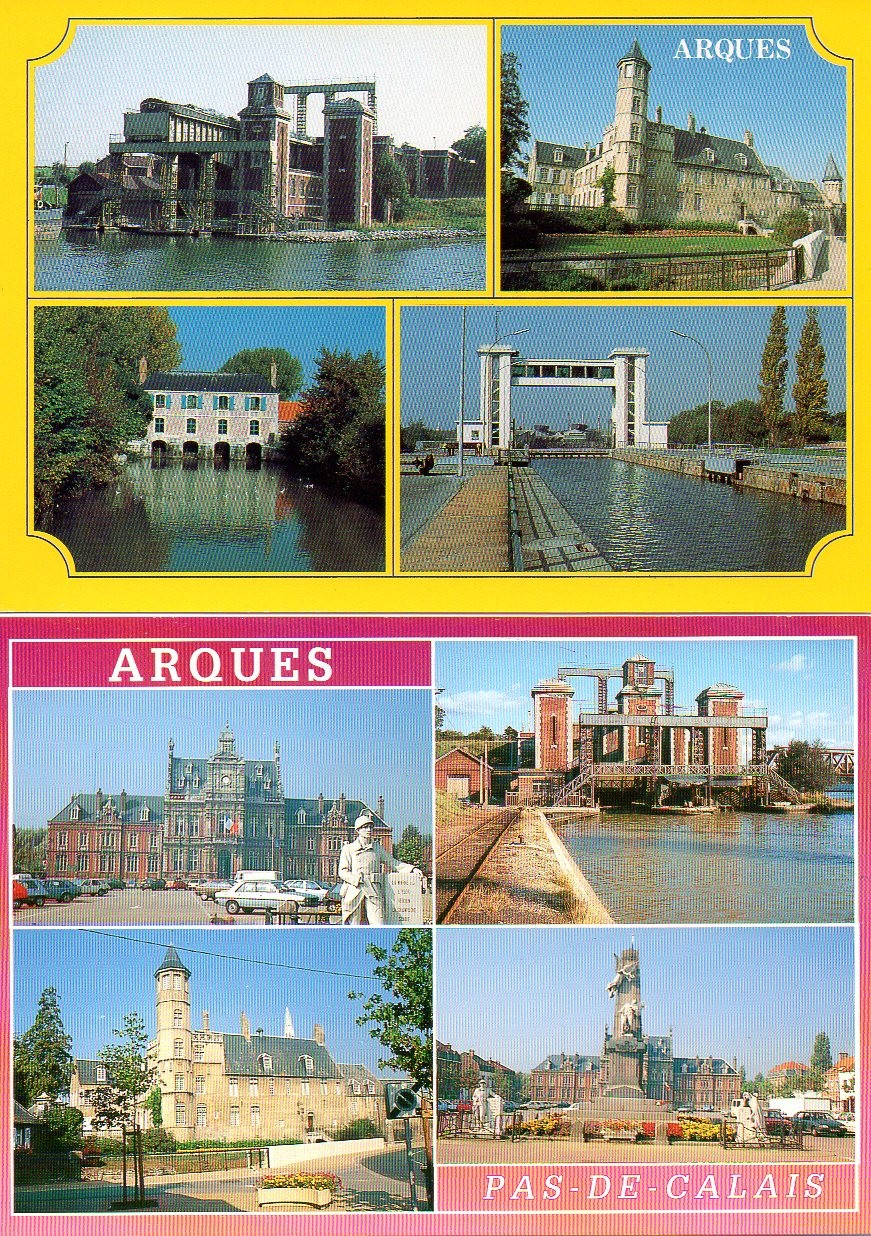 Arques dans le pas de Calais, cartes postales