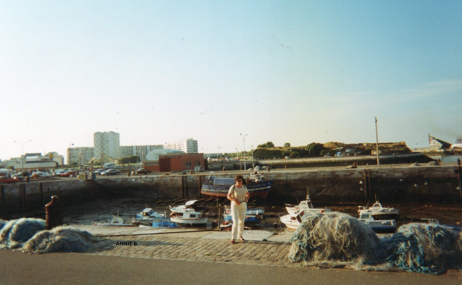 Bassin du Paradis en 1996 au Courgain Martime de Calais