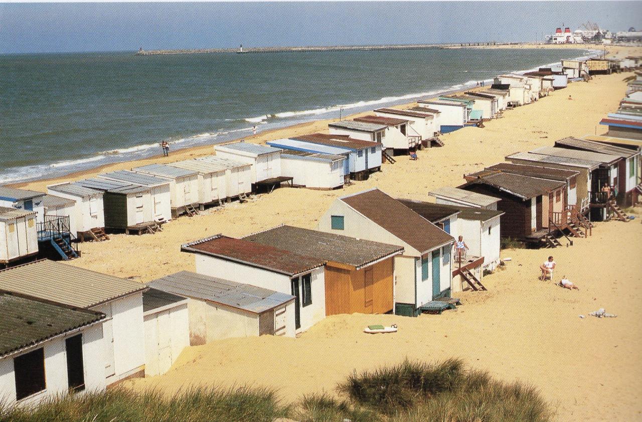 Calais - plage en 1995