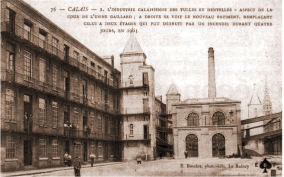 Une ancienne usine de dentelle de Calais