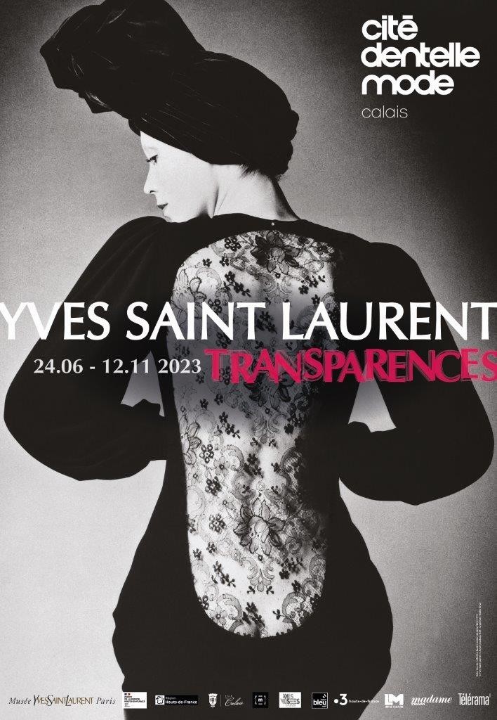 Exposition sur Yves Saint Laurent : Transparences en 2023